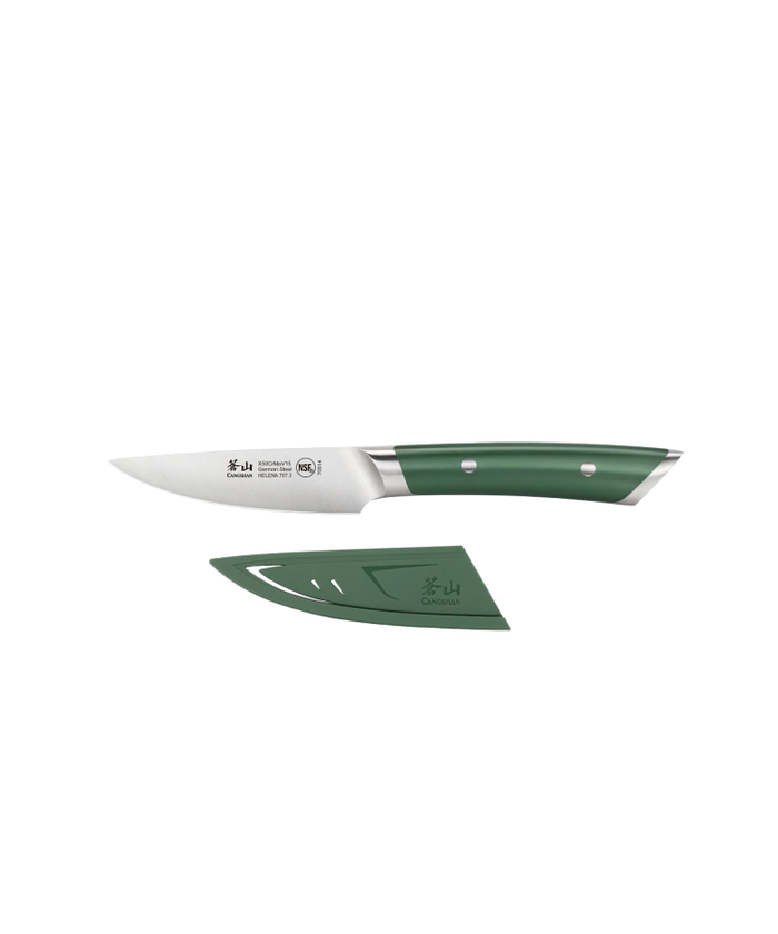 Cangshan Helena 3.5" Paring Knife, Green