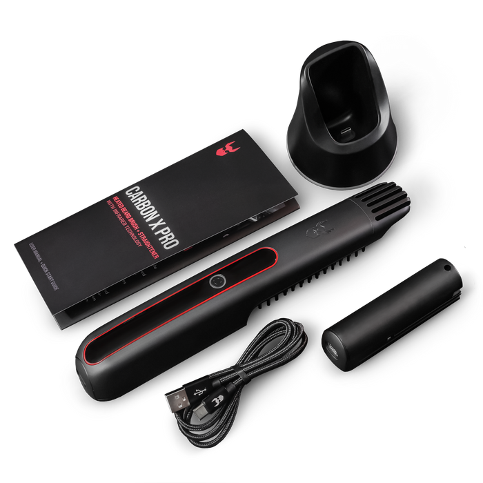 Carbon X Pro | Beard Straightener, image 3. The Beard Struggle