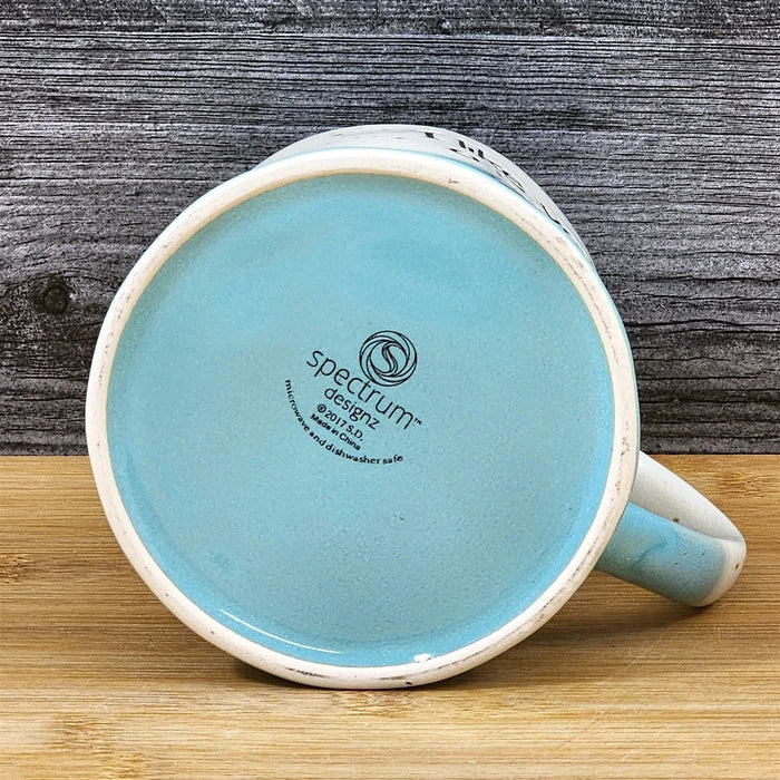Ceramic Mug I Like You A Latte Coffee Lover Cup Ceramic White by Blue Sky 17oz