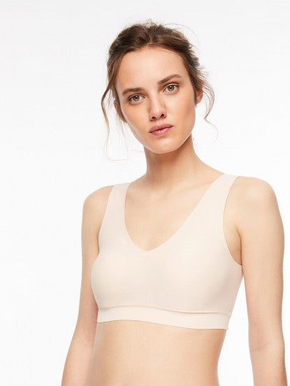CHANTELLE Soft Stretch Padded V-Neck Bralette (#C16A1)