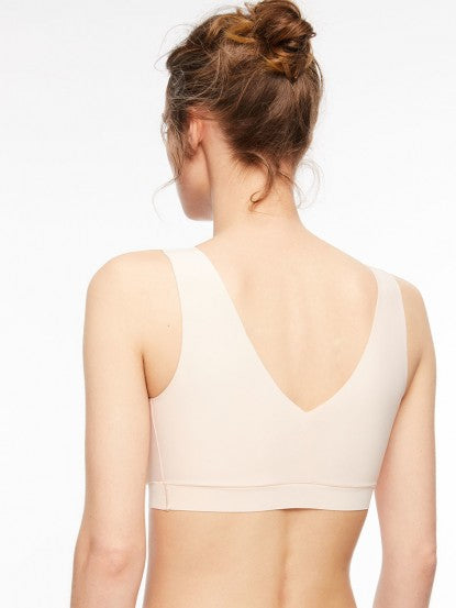 CHANTELLE Soft Stretch Padded V-Neck Bralette (#C16A1)