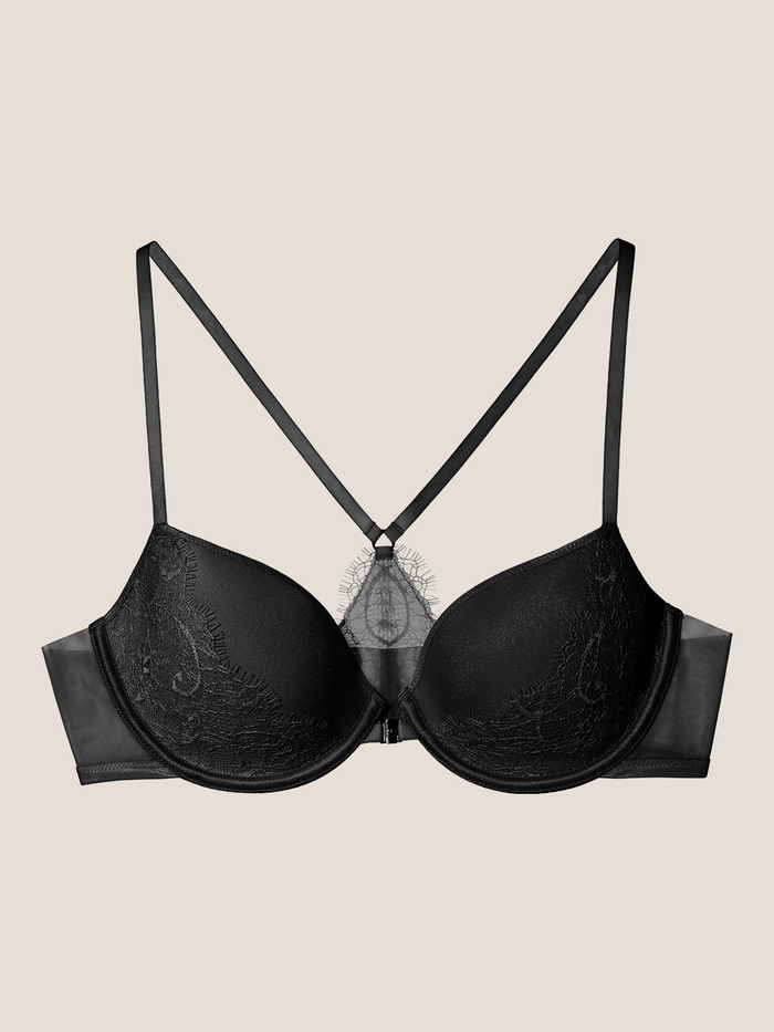 Chantilly Lace Front-Closure Bra