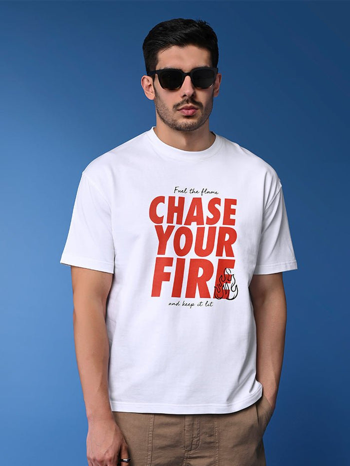 Chase Your Fire Cotton T-Shirt