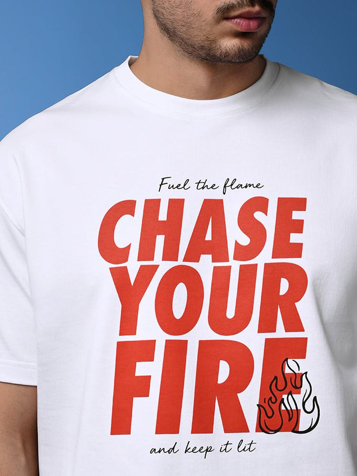 Chase Your Fire Cotton T-Shirt