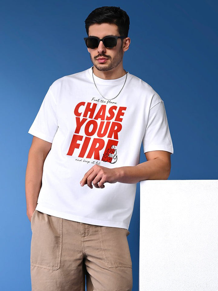 Chase Your Fire Cotton T-Shirt