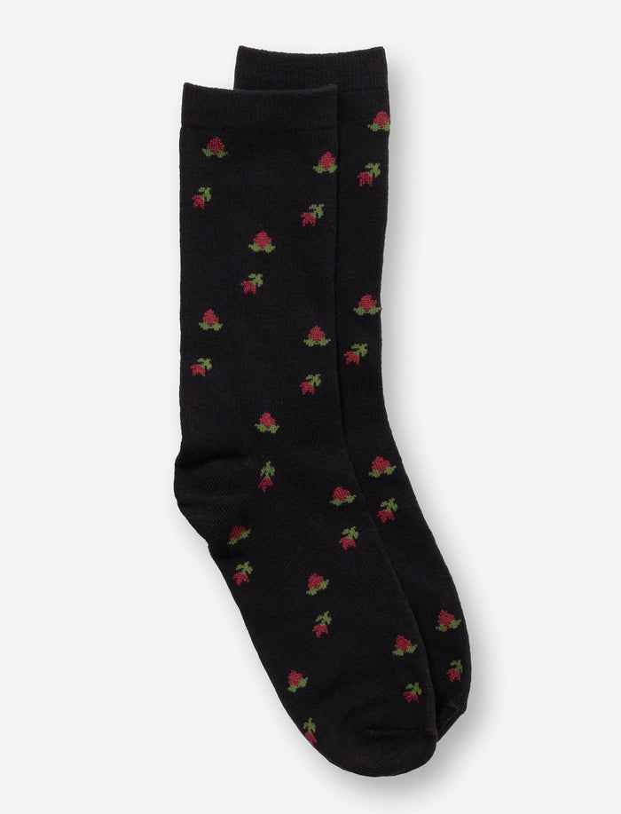 Chaussettes fleuries