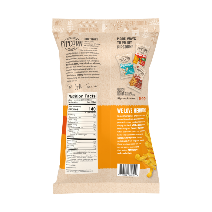 Cheddar Crunchies 7.0oz Bag