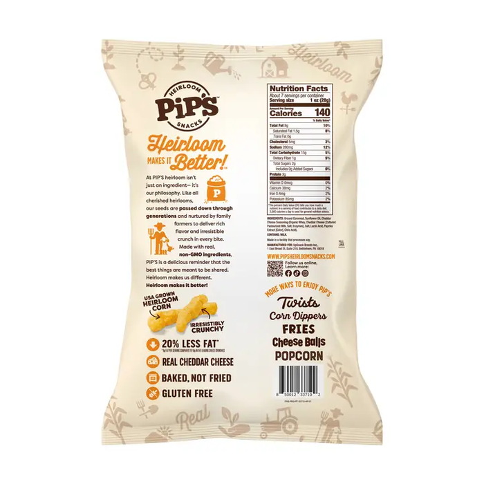 Cheddar Crunchies 7.0oz Bag