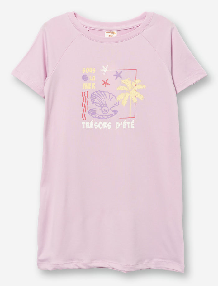 Chemise de nuit imprimée