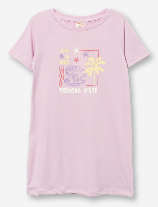 Chemise de nuit imprimée