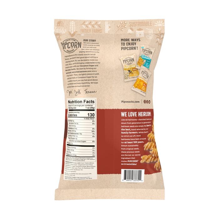 Cinnamon Sugar Twists 4.5oz Bag