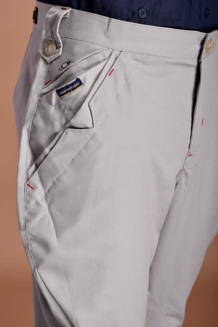 Classic and Stylish Grey Jodhpuri Breeches