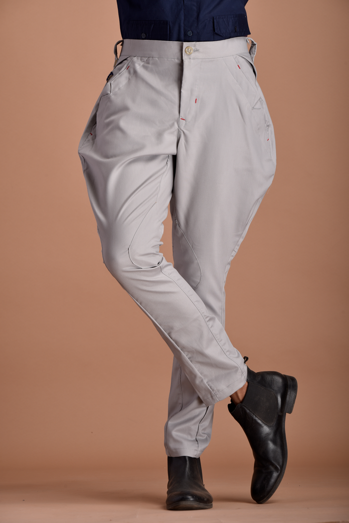 Classic and Stylish Grey Jodhpuri Breeches