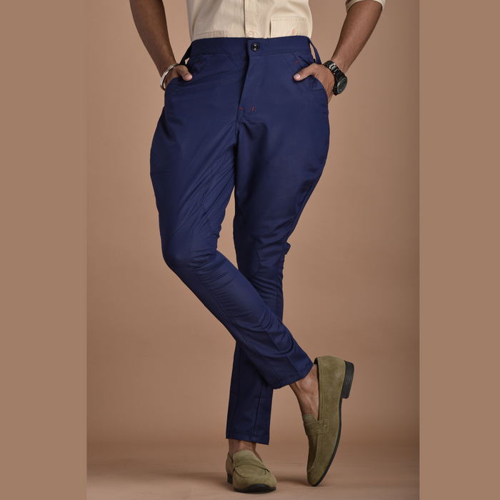 Classic and Stylish Navy Blue Jodhpuri Breeches
