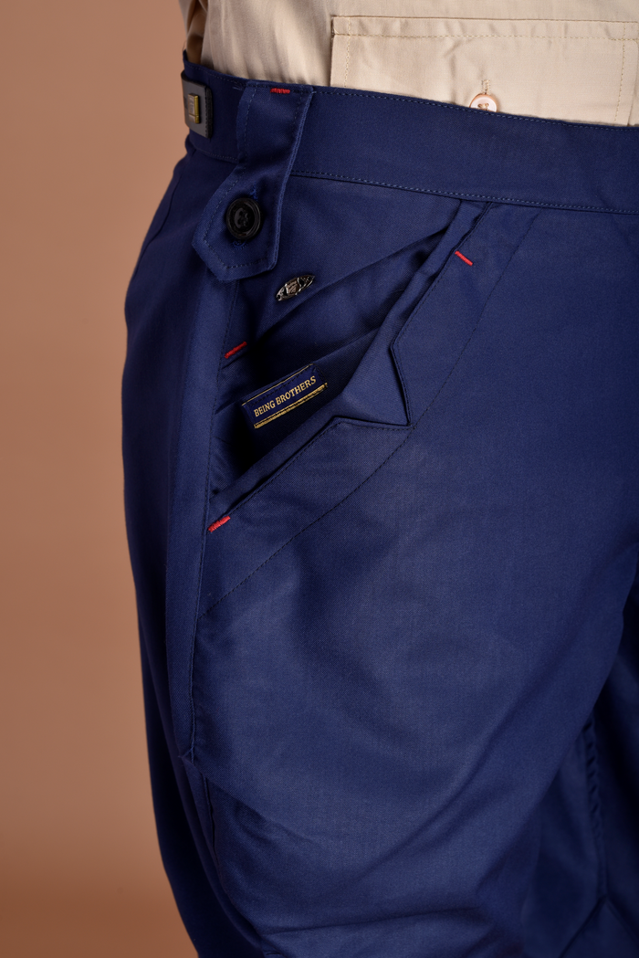 Classic and Stylish Navy Blue Jodhpuri Breeches