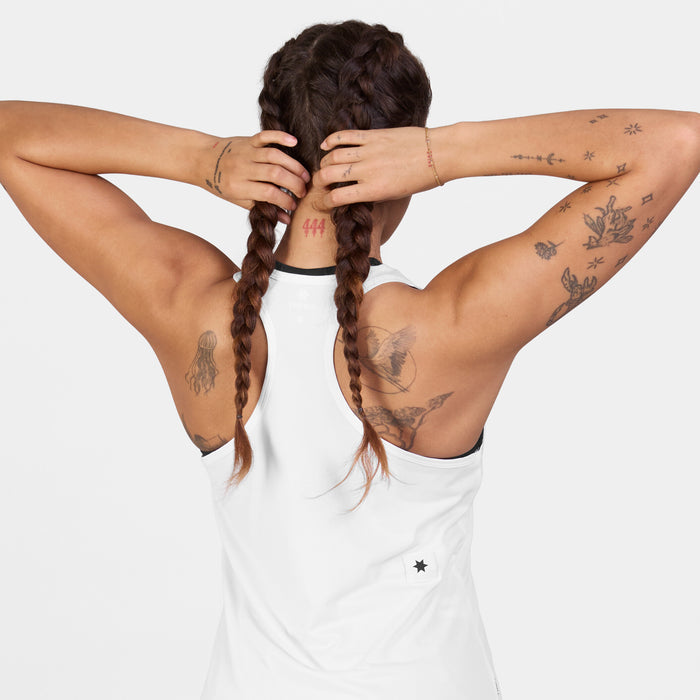 Saysky Clean Combat Pro Singlet White 101 SW30003