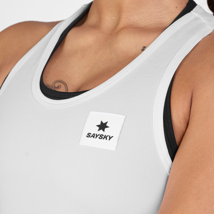Saysky Clean Combat Pro Singlet White 101 SW30003