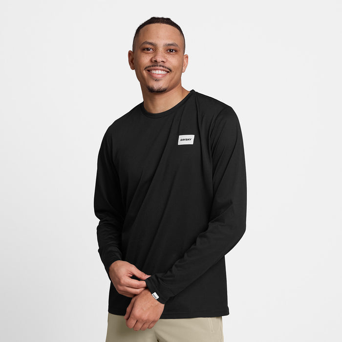 Saysky Clean Motion Long Sleeve Black 901 SM20001