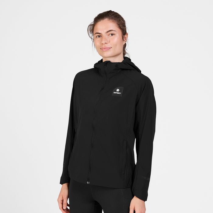 Saysky Clean Pace Flex Hooded Jacket Black 901 SW10001
