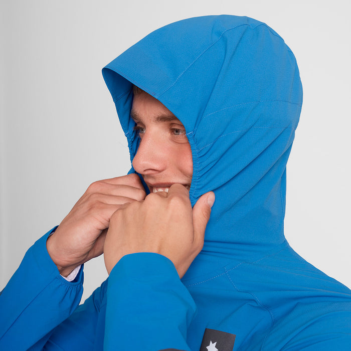 Saysky Clean Pace Flex Hooded Jacket Blue 220 OMRJA20C220