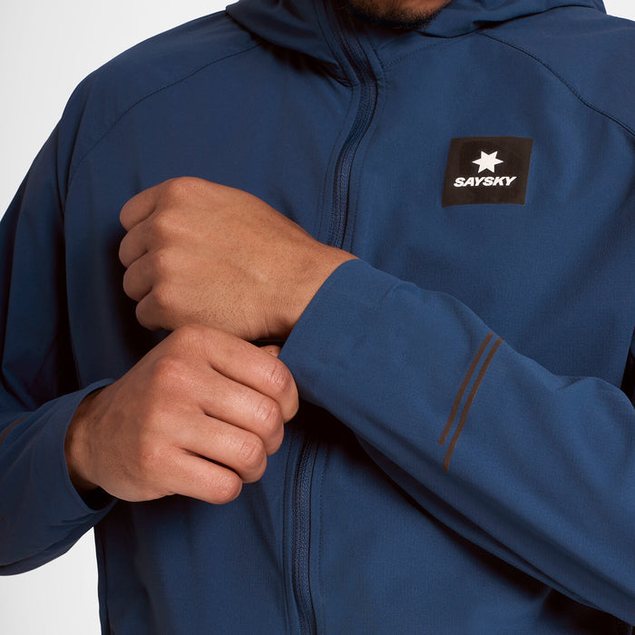 Saysky Clean Pace Flex Hooded Jacket Blue 210 SM10001