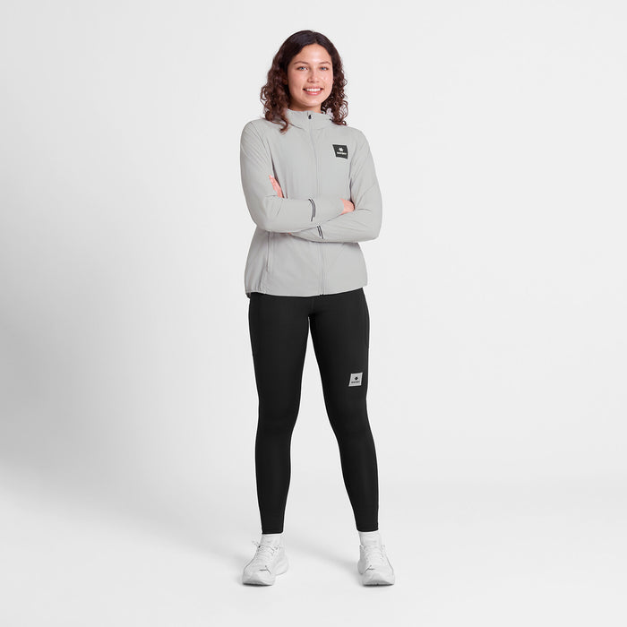 Saysky Clean Pace Flex Hooded Jacket Grey 610 SW10001
