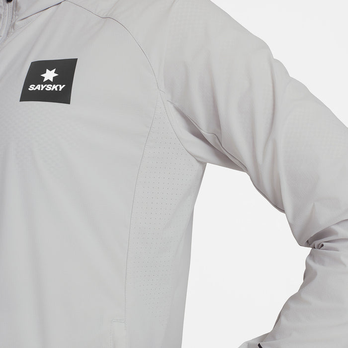 Saysky Clean Pace Flex Hooded Jacket Grey 610 SW10001