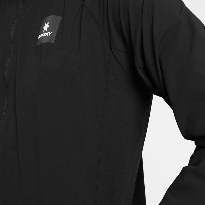 Saysky Clean Pace Flex Hooded Jacket Black 901 SM10001