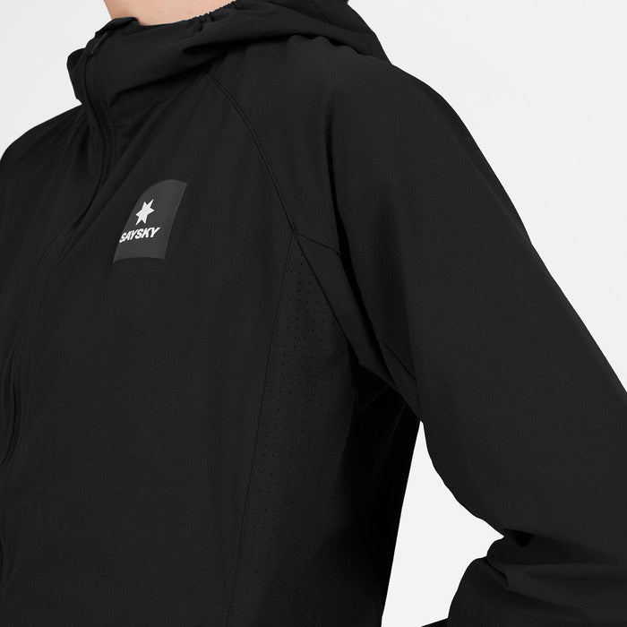 Saysky Clean Pace Flex Hooded Jacket Black 901 SW10001