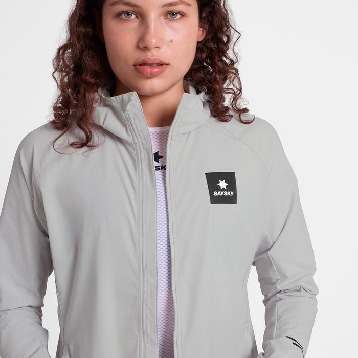 Saysky Clean Pace Flex Hooded Jacket Grey 610 SW10001