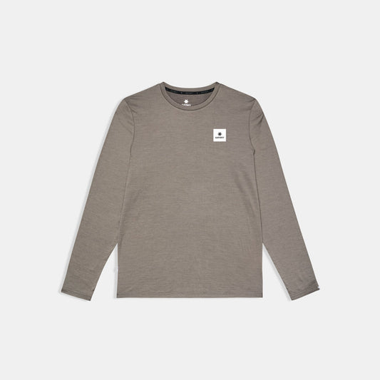Saysky Clean Pace Long Sleeve Taupe 8005 SM20004