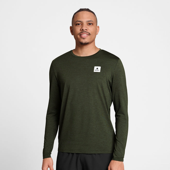 Saysky Clean Pace Long Sleeve Green 3001 SM20004