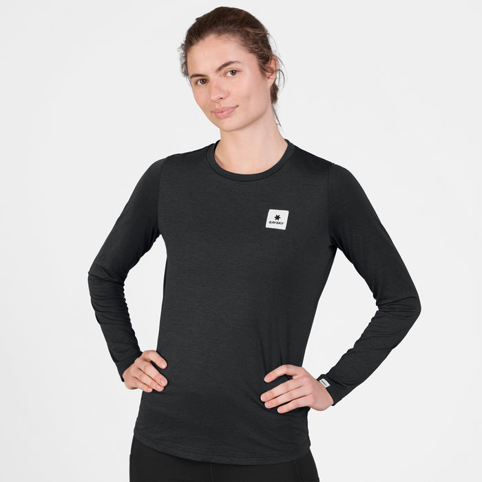 Saysky Clean Pace Long Sleeve Black 9001 SW20003
