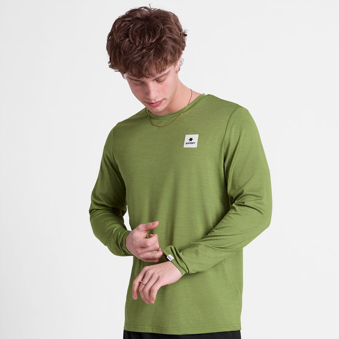 Saysky Clean Pace Long Sleeve Green 3011 SM20004