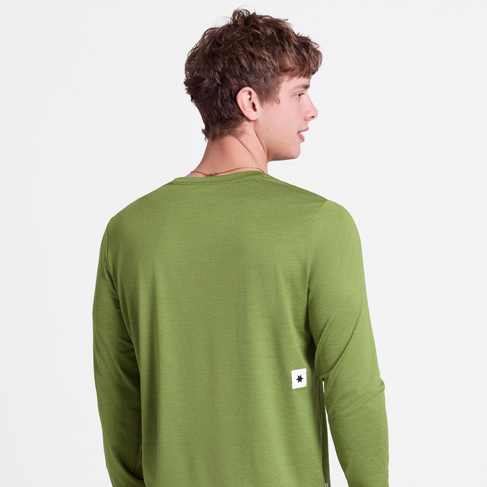 Saysky Clean Pace Long Sleeve Green 3011 SM20004