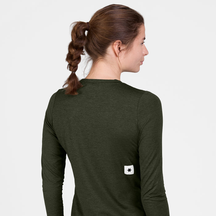 Saysky Clean Pace Long Sleeve Green 3001 SW20003