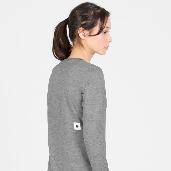 Saysky Clean Pace Long Sleeve Grey 6004 XWRLS20C6004