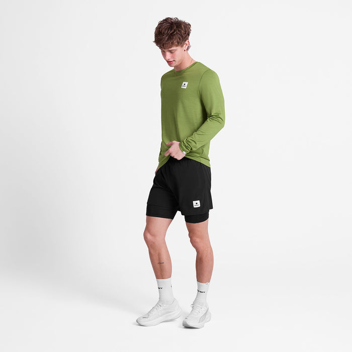 Saysky Clean Pace Long Sleeve Green 3011 SM20004