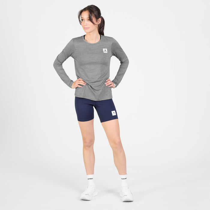 Saysky Clean Pace Long Sleeve Grey 6004 XWRLS20C6004