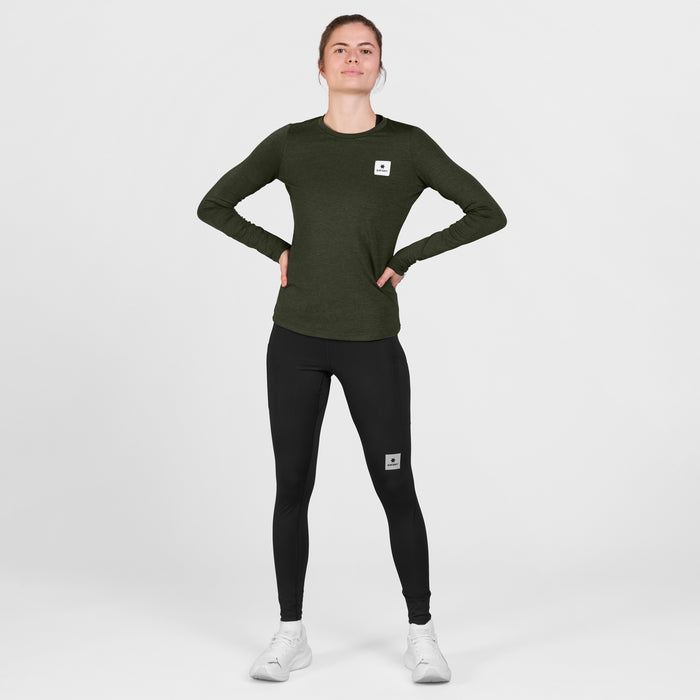 Saysky Clean Pace Long Sleeve Green 3001 SW20003