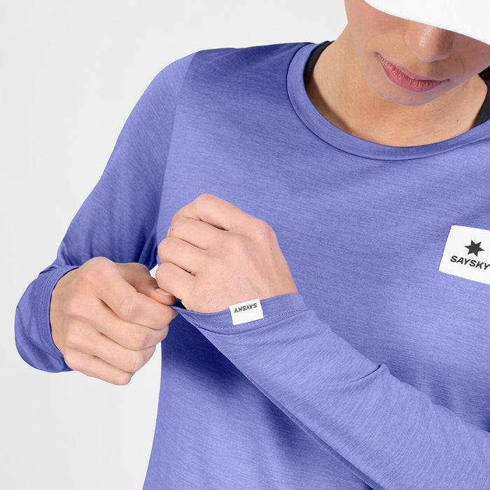 Saysky Clean Pace Long Sleeve Purple 7013 SW20003