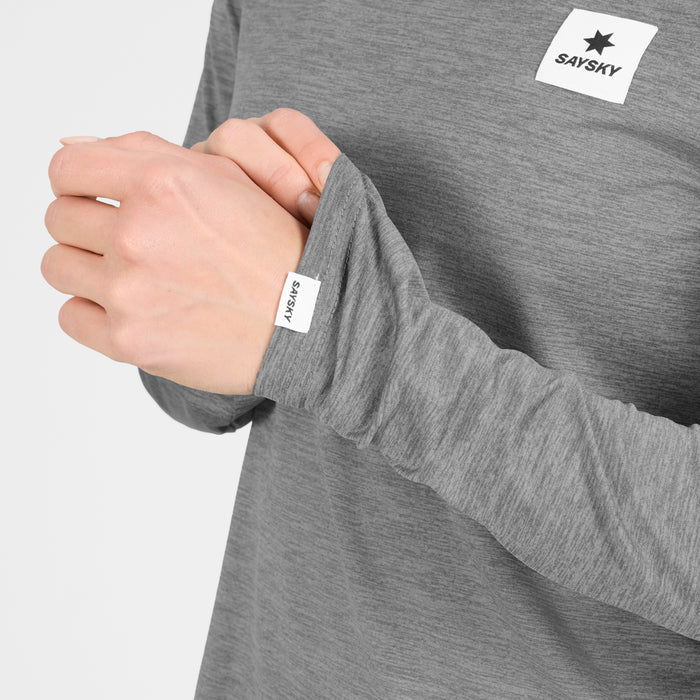 Saysky Clean Pace Long Sleeve Grey 6004 XWRLS20C6004