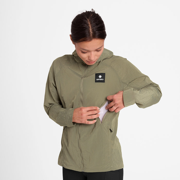 Saysky Clean Pace Shield Jacket Beige 802 SW10002