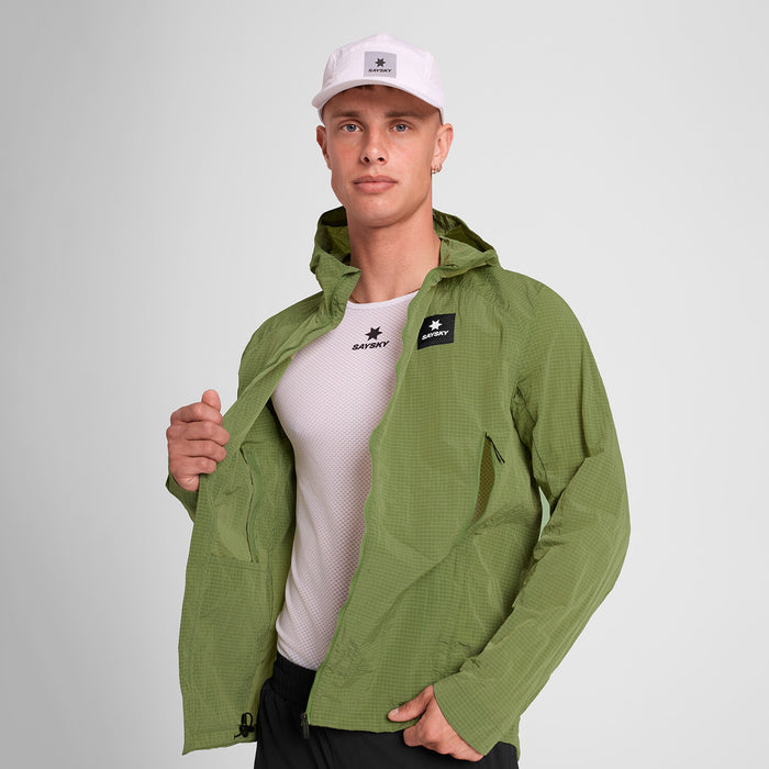 Saysky Clean Pace Shield Jacket Green 313 OMRJA30C313