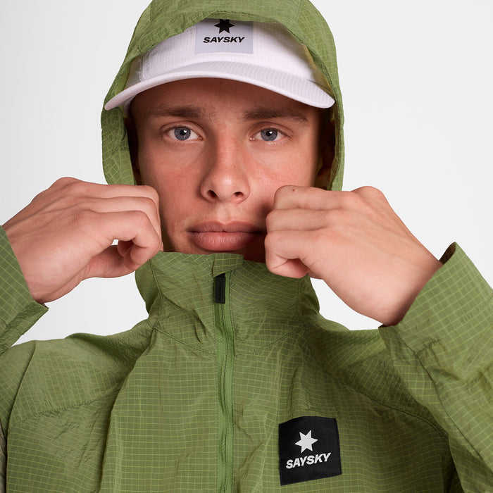Saysky Clean Pace Shield Jacket Green 313 OMRJA30C313