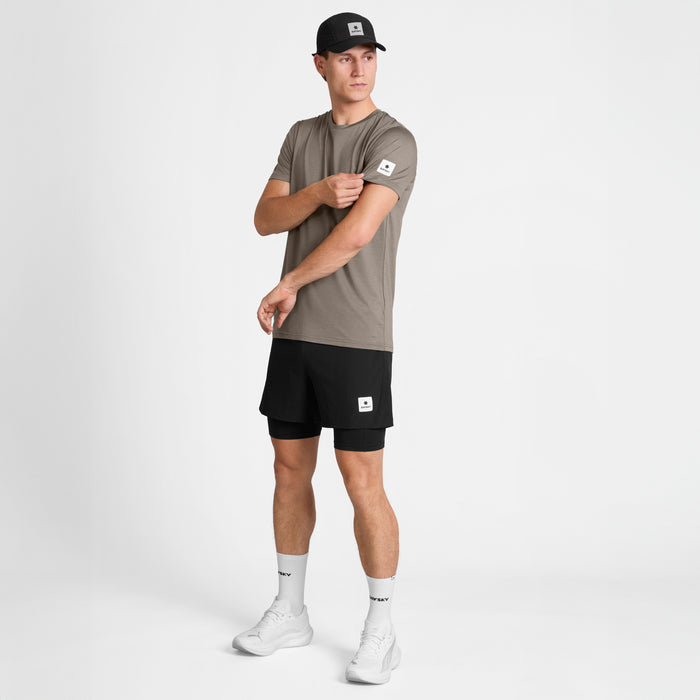 Saysky Clean Pace T-shirt Taupe 8005 SM25002
