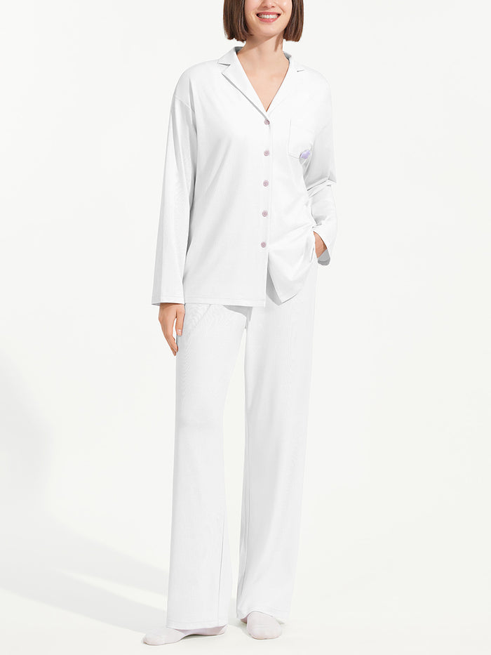 Cloud Cotton Long Sleeve Pajamas Set