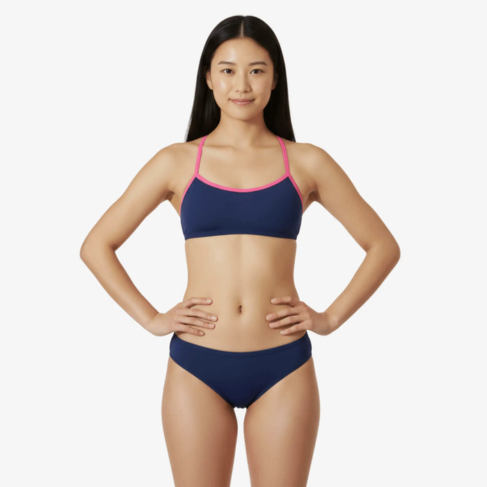Cobalt Tie-Back Bikini Top - Norca Athletic Swimwear