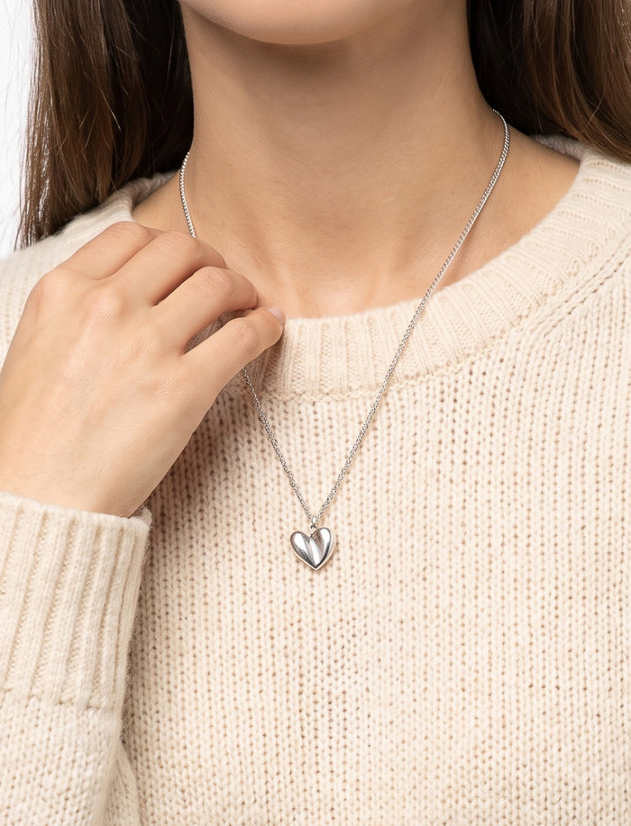 Collier à pendentif coeur