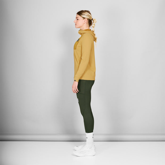Saysky Combat Half Zip Fleece Hoodie Yellow 414 NWRHO30C414